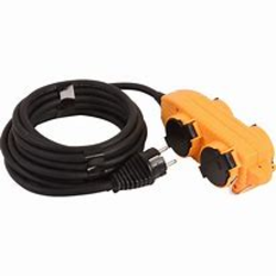 RALLONGE MULTRIPRISE 10ML IP44 4 PRISES